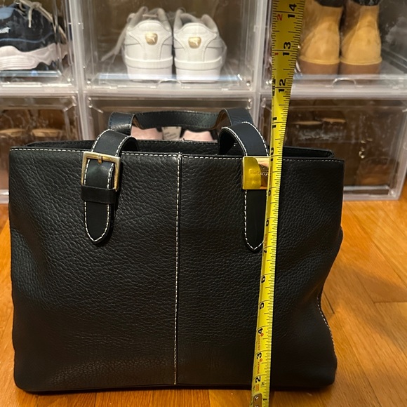 Burberry Black Leather Satchel - Picture 3 of 16